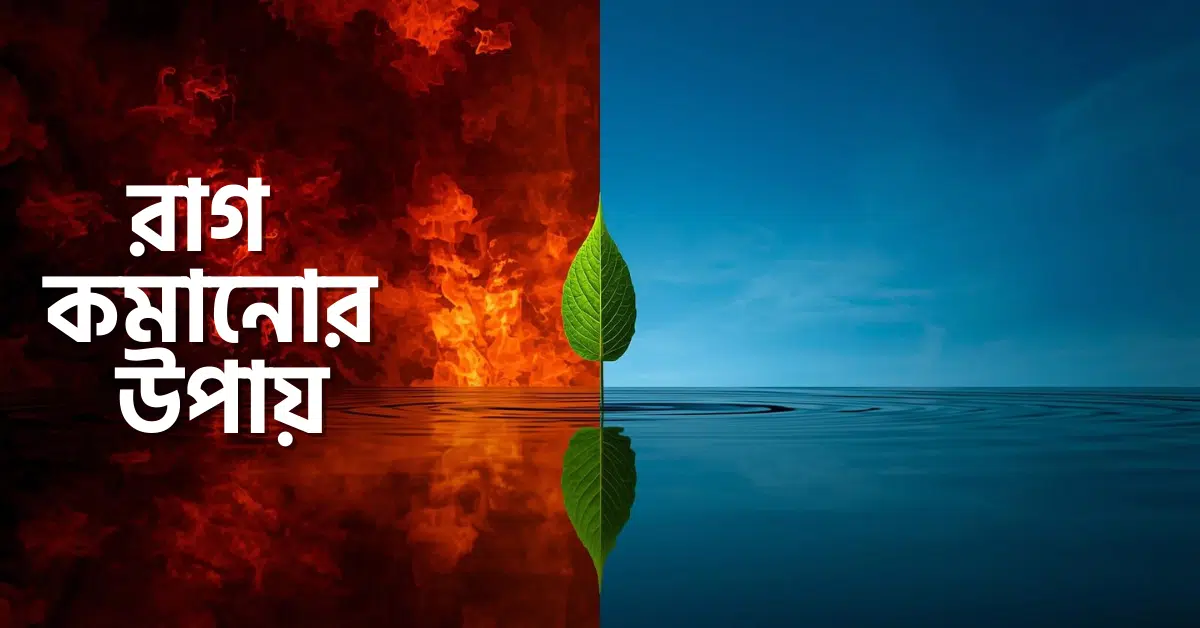 রাগ কমানোর উপায়